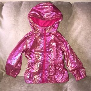 Wonder nation pink metallic jacket XS (4-5) 💕